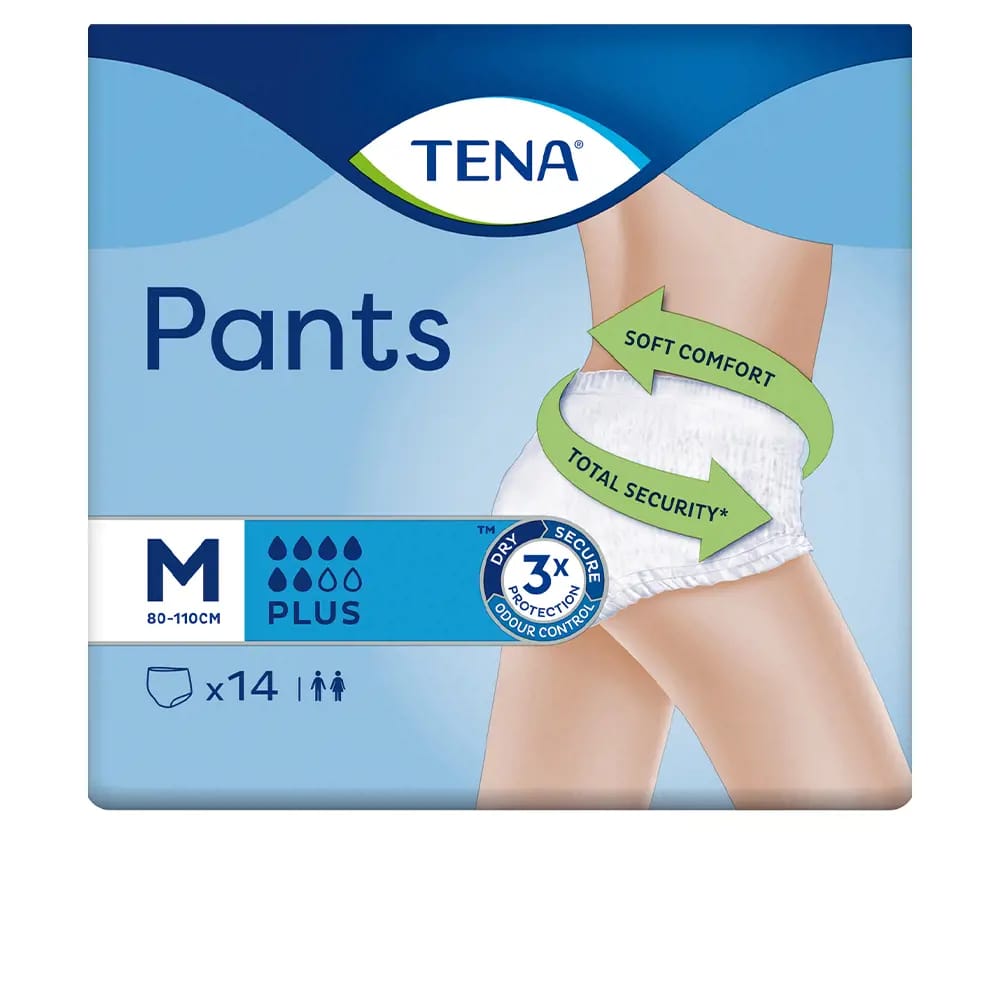 Tena Lady - Pantalons pour l'Incontinence 'Plus' - Medium 14 Pièces