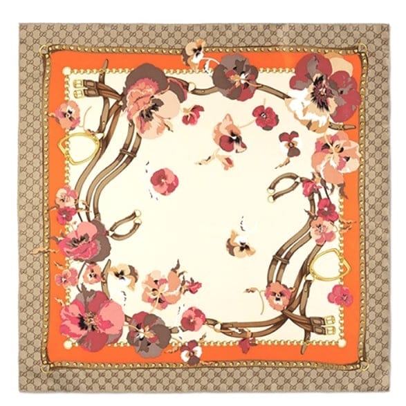 Gucci - Foulard 'Flora' pour Femmes