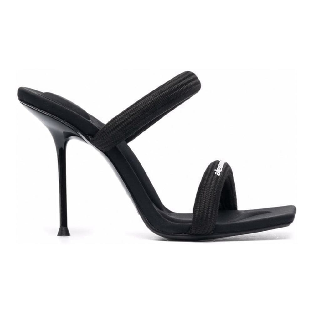 Alexander wang - Sandales à talon 'Julie Logo' pour Femmes