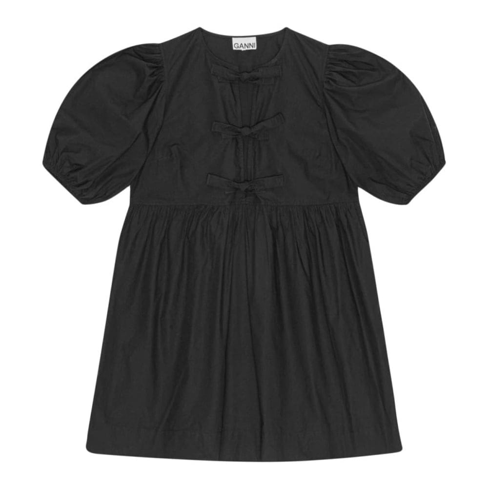 Ganni - Robe mini 'Tie String' pour Femmes