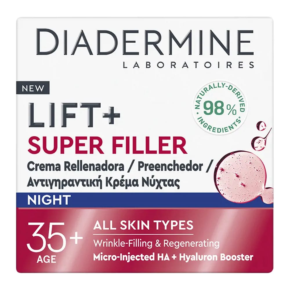 Diadermine - Crème de nuit 'Lift + Super Filler Filling' - 50 ml