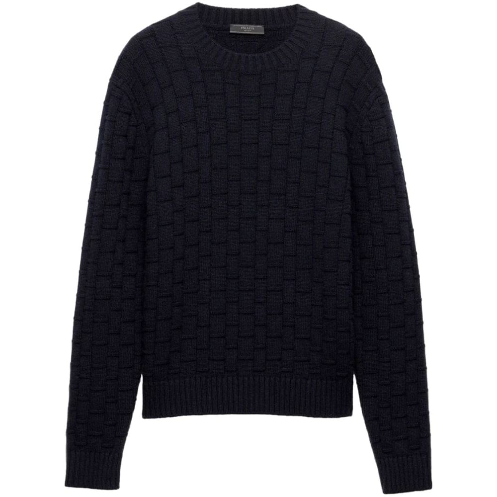 Prada - Pull en cachemire 'Crew-Neck' pour Hommes