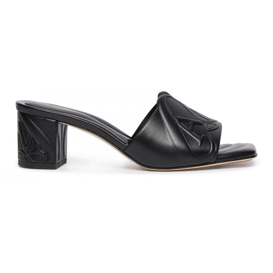 Alexander mcqueen - Mules à talon 'Seal' pour Femmes
