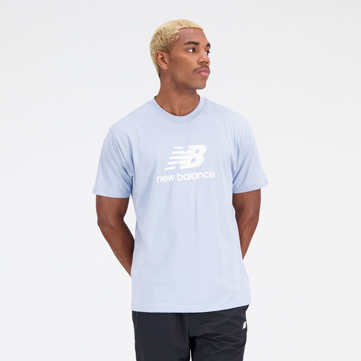 New Balance - Essentials Stacked Logo T-Shirt