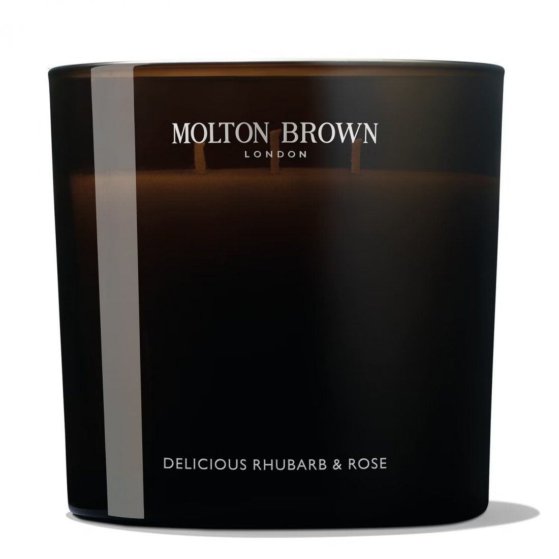 Molton Brown - Bougie 3 mèches 'Delicious Rhubarb & Rose' - 600 g