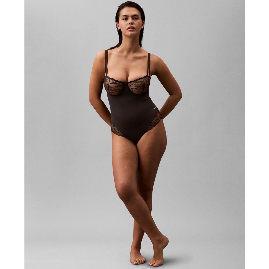 Calvin klein - Femmes's 'Lace-Trim' Body sculptant