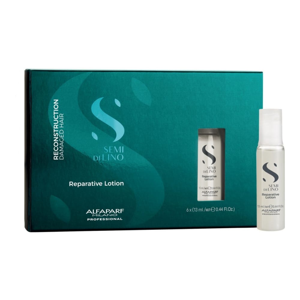 Alfaparf milano - Lotion capillaire 'Semi Di Lino Reconstruction Reparative' - 13 ml, 6 Pièces
