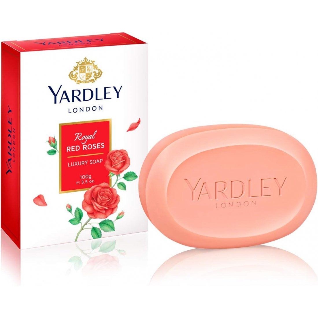 Yardley - Savon parfumé 'Royal Red Roses' - 100 g