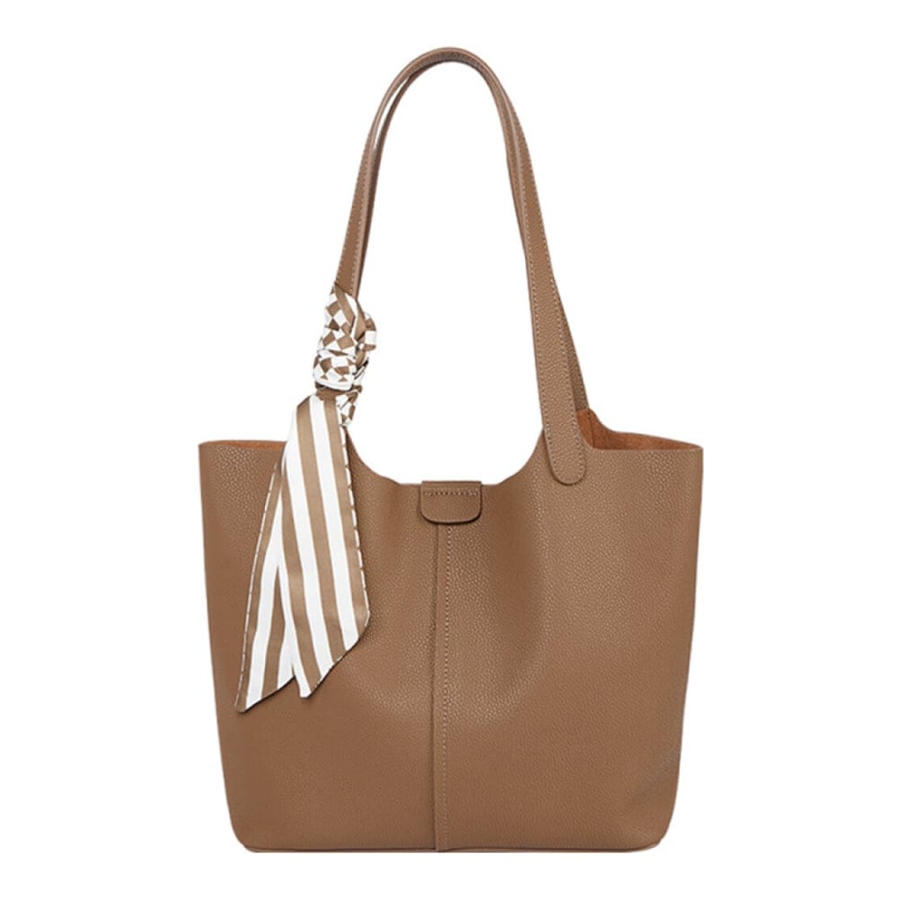Nalandu - Sac Cabas 'Mahogany Large' pour Femmes