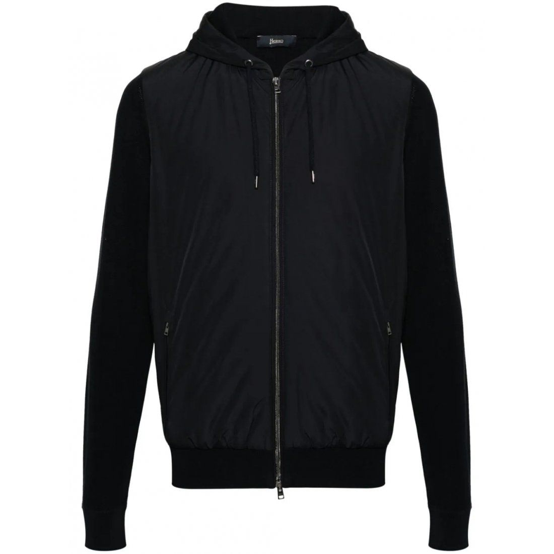 Herno - Veste 'Contrast-Panel Piqué' pour Hommes