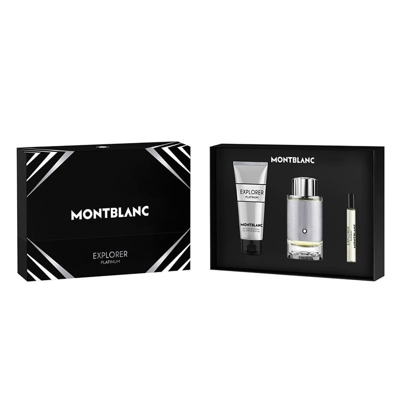 Montblanc - Coffret de parfum 'Explorer Platinum' - 3 Pièces