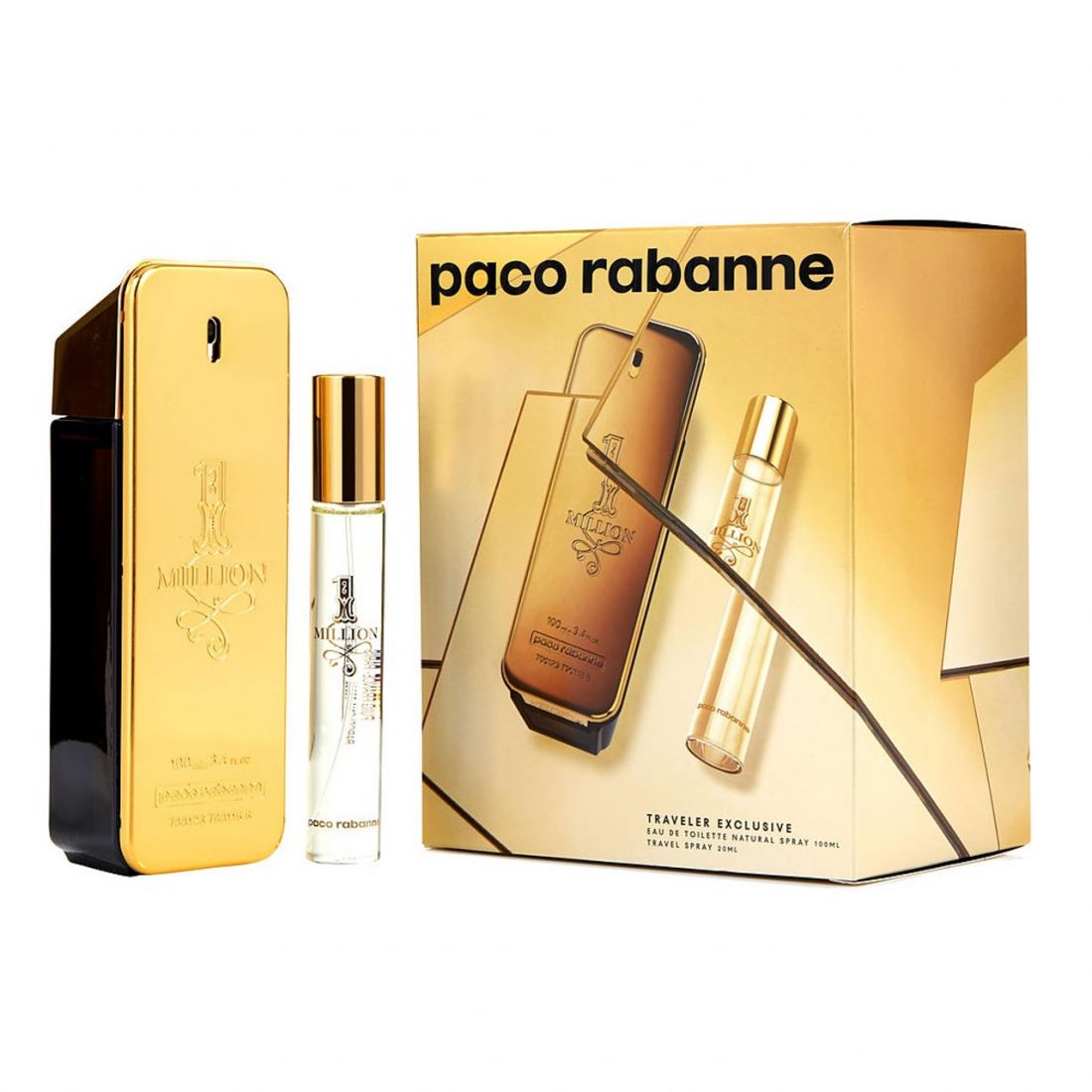 Paco Rabanne - Coffret de parfum '1 Million' - 2 Pièces
