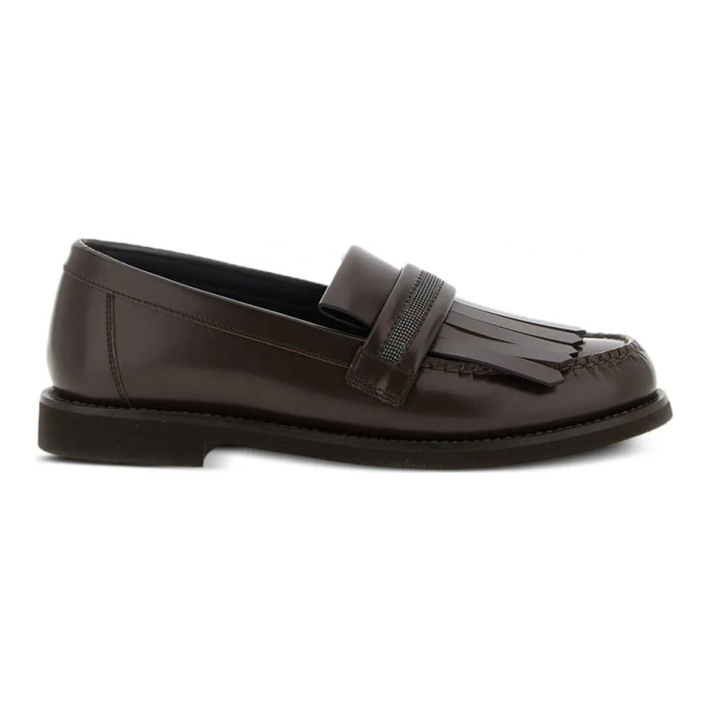 Brunello cucinelli - Mocassins 'Fringed' pour Femmes