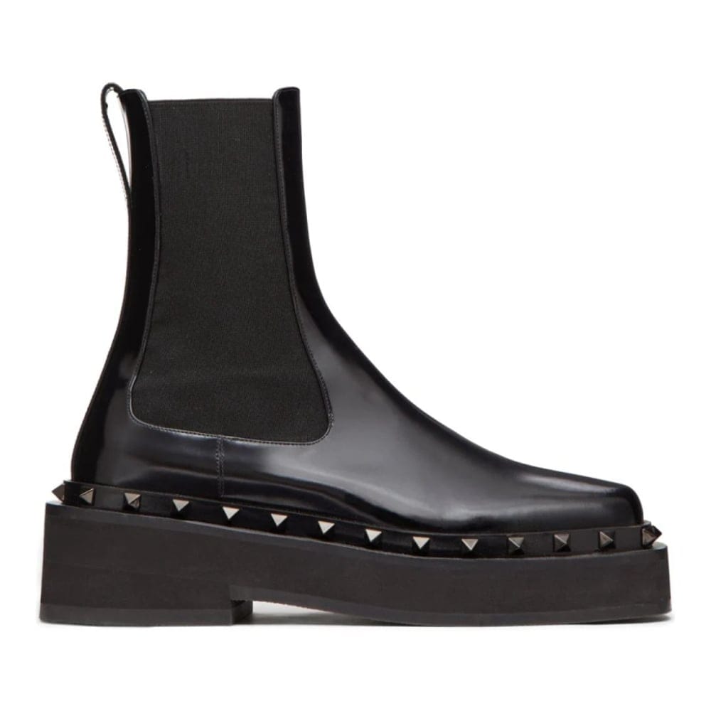 Valentino garavani - Bottines Chelsea 'M Way Rockstud Beatle' pour Femmes