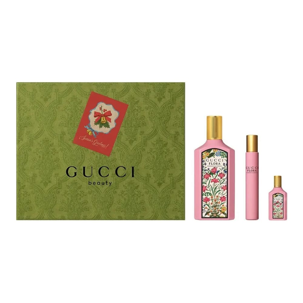 Gucci - Coffret de parfum 'Flora Gorgeous Gardenia' - 3 Pièces