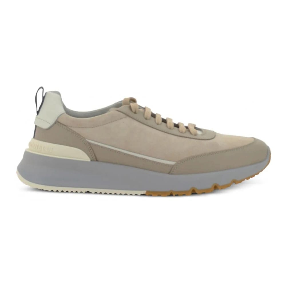 Brunello cucinelli - Sneakers 'Panelled' pour Hommes