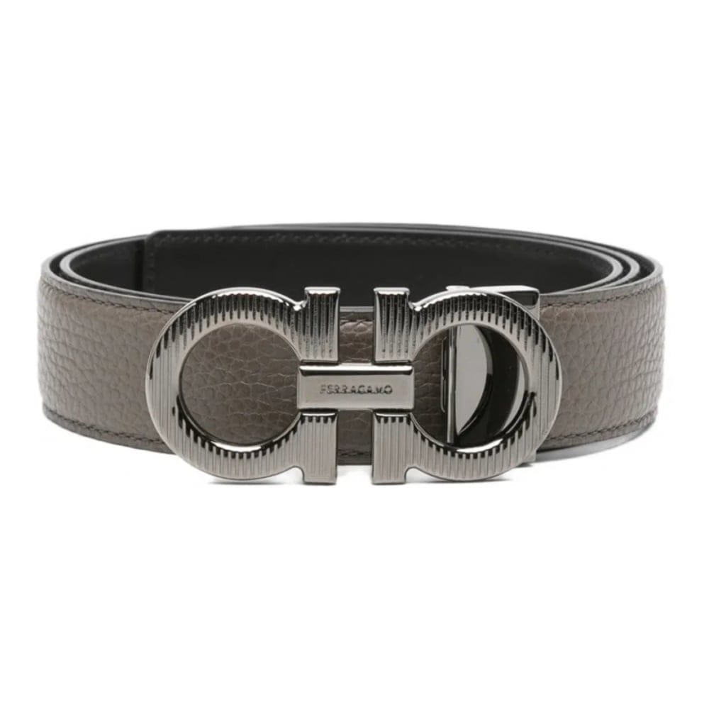Ferragamo - Ceinture 'Gancini Buckle' pour Hommes