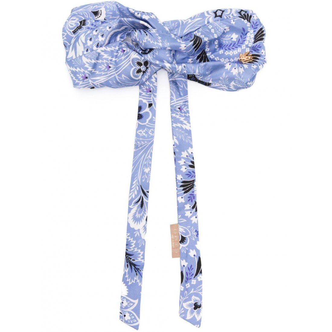 Etro - Bandeau pour les cheveux 'Floral-Pattern Knot-Detailed' pour Femmes