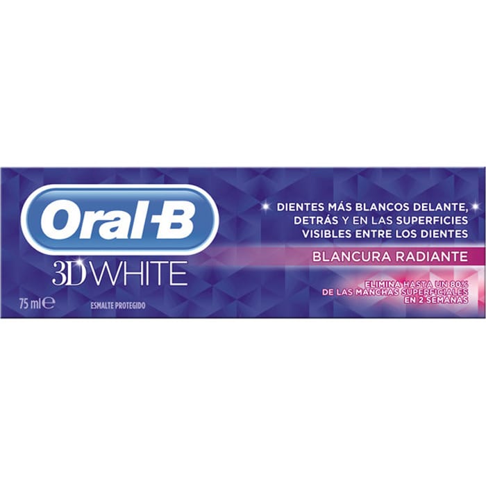 Oral-b - Dentifrice '3D Radiant White' - 75 ml