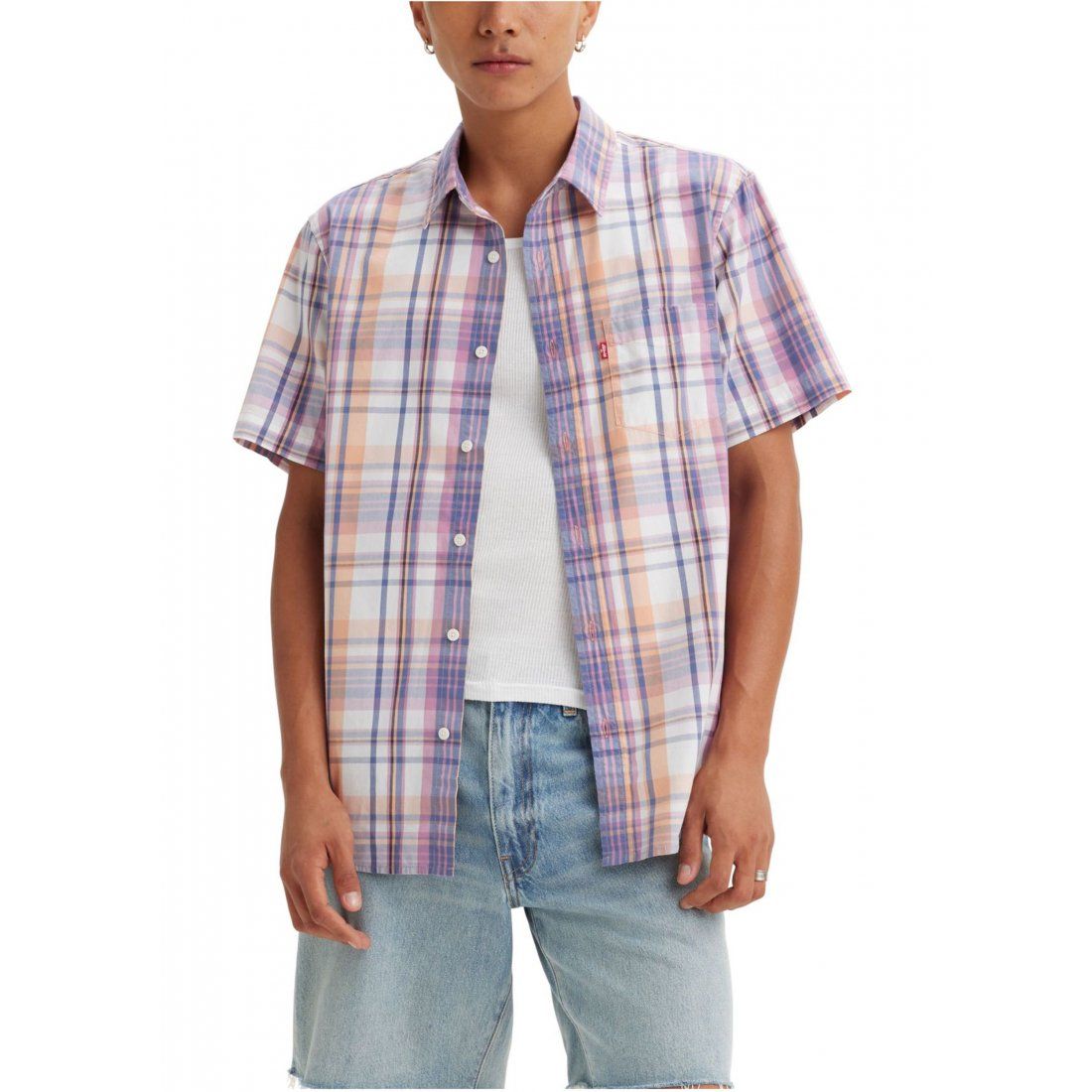 Levi's - Chemise à manches courtes 'Classic One Pocket Standard Button Down' pour Hommes