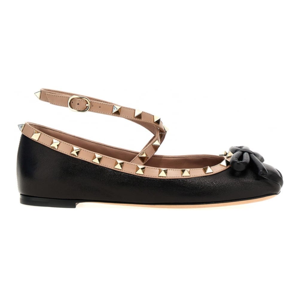 Valentino garavani - Ballerines 'Rockstud' pour Femmes