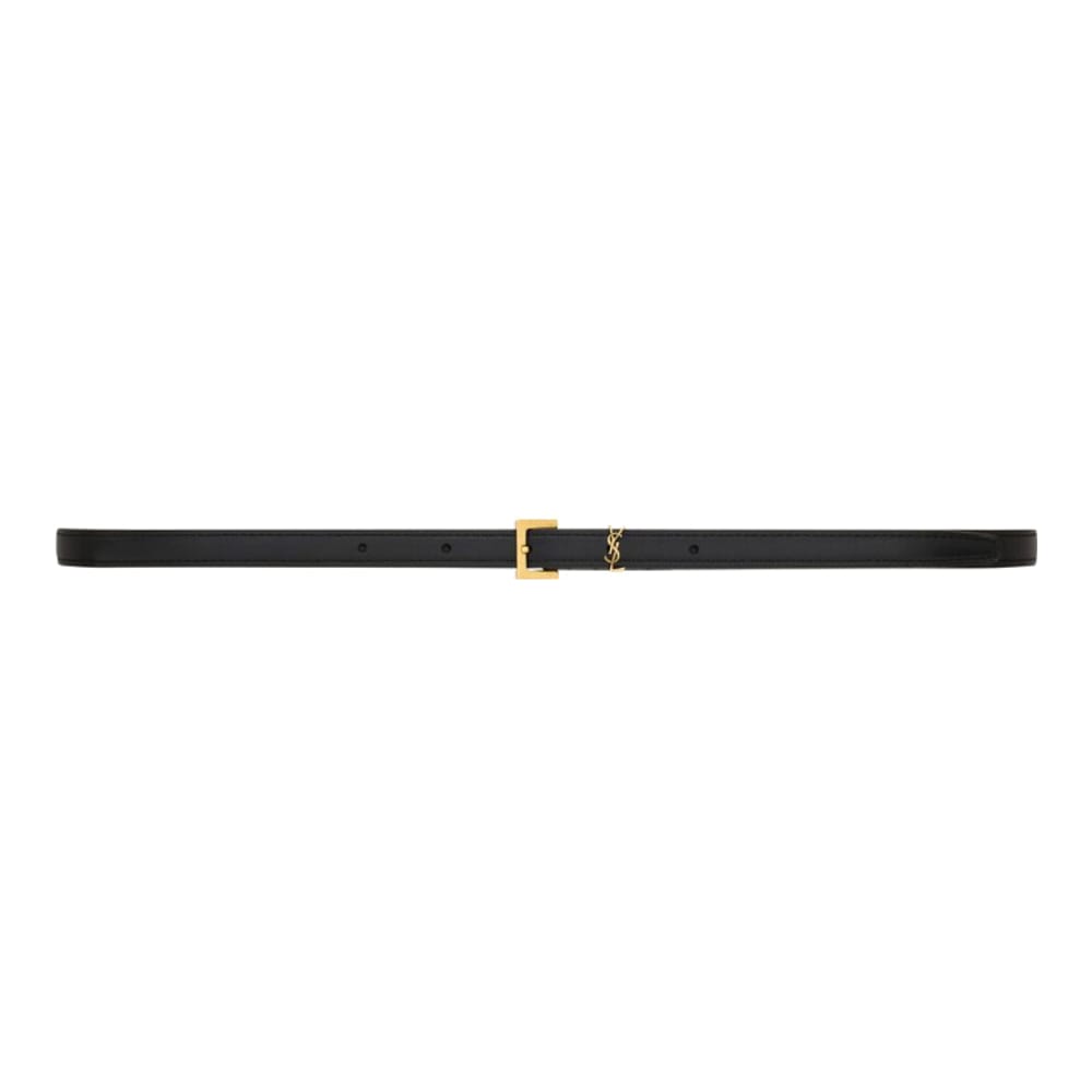 Saint laurent - Ceinture 'Extra Thin Cassandre' pour Femmes