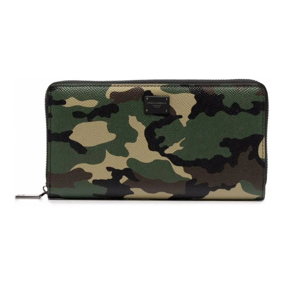 Dolce&gabbana - Portefeuille 'Camouflage-Print Continental' pour Hommes