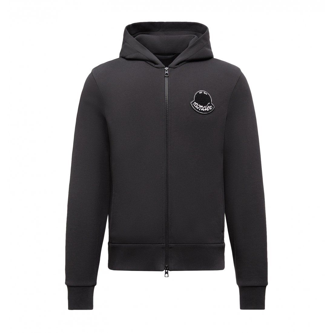 Moncler - Sweatshirt à capuche  'Logo Zip-Up' pour Hommes