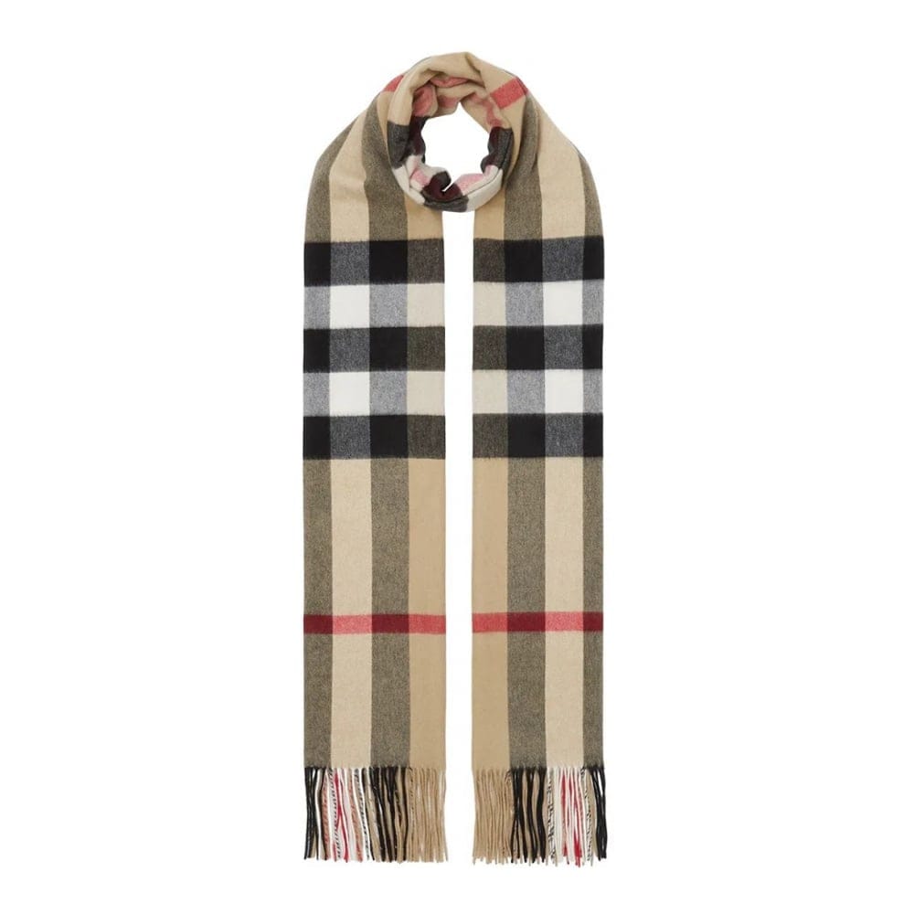 Burberry - Écharpe en cachemire  'Vintage Check' pour Femmes