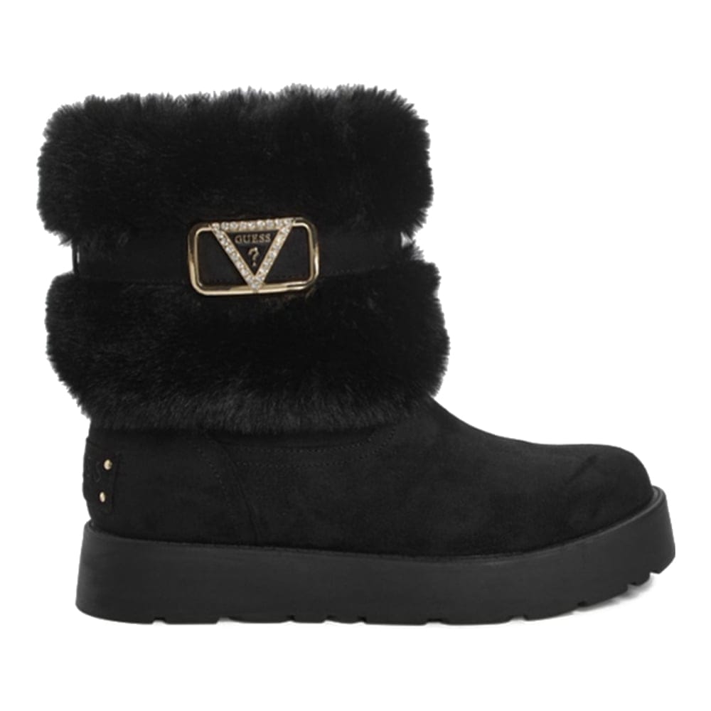 Guess - Bottines 'Somer Shearling Boots' pour Femmes