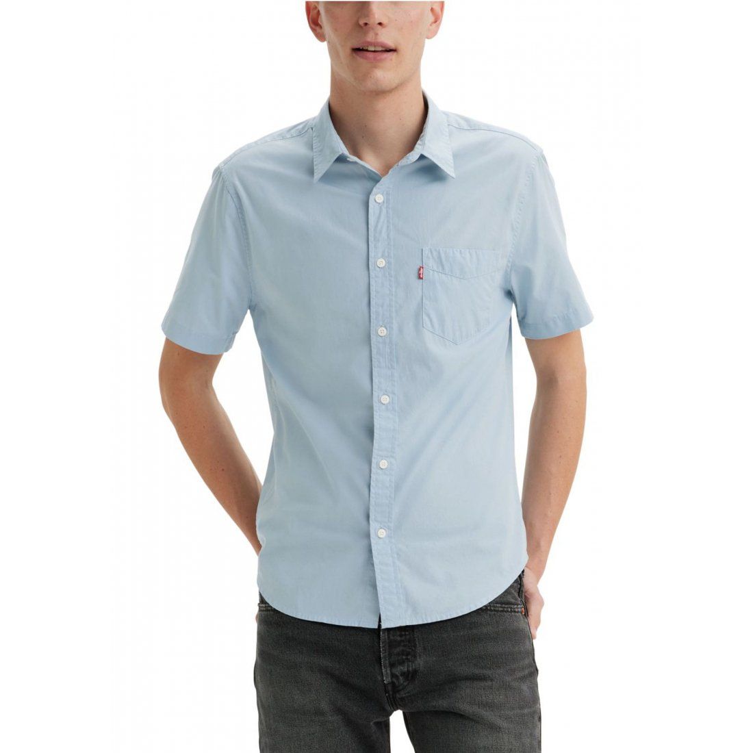 Levi's - Chemise à manches courtes 'Classic One Pocket Standard Button Down' pour Hommes