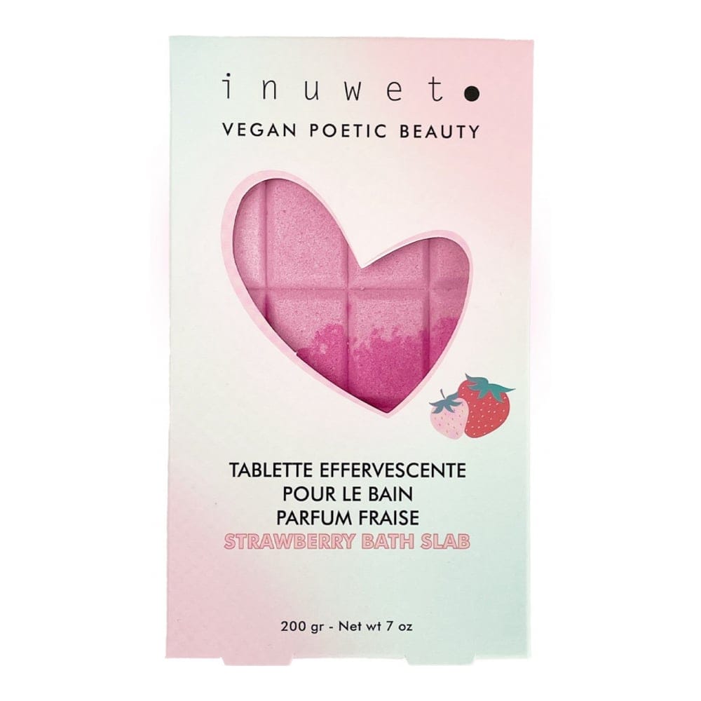 Inuwet - Bath Fizz 'Strawberry' - 200 g