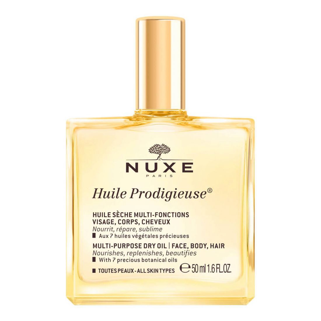 Nuxe - Huile visage, corps et cheveux 'Huile Prodigieuse®' - 50 ml
