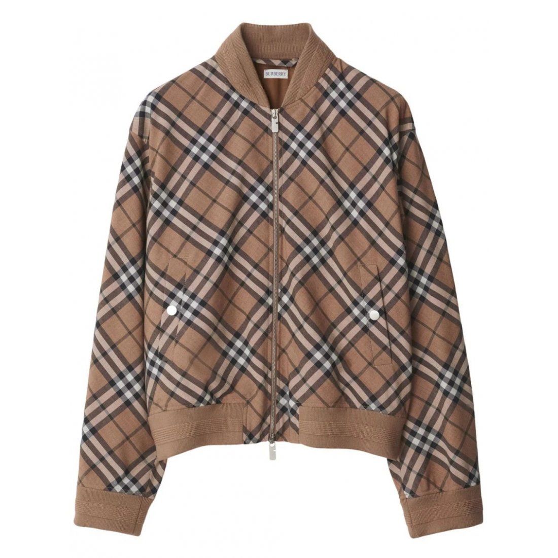 Burberry - Blouson bomber 'Vintage Check Zip-Up' pour Hommes