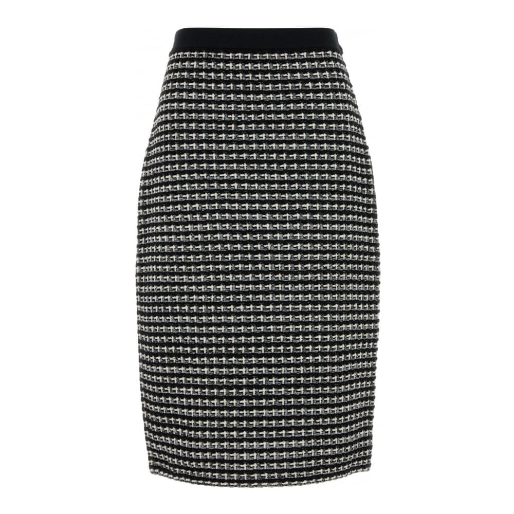Tory burch - Jupe Midi 'Embroidered Tweed' pour Femmes