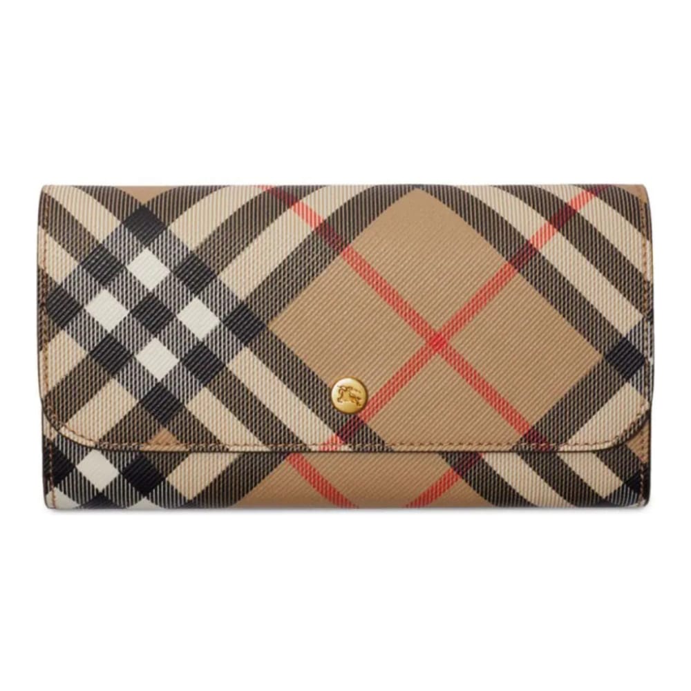Burberry - Portefeuille 'Check' pour Femmes