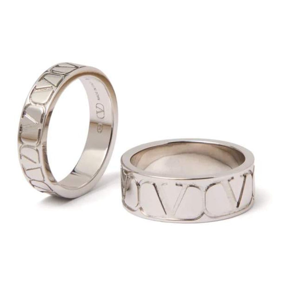 Valentino garavani - Bague 'VLogo Signature' pour Hommes - 2 Pièces