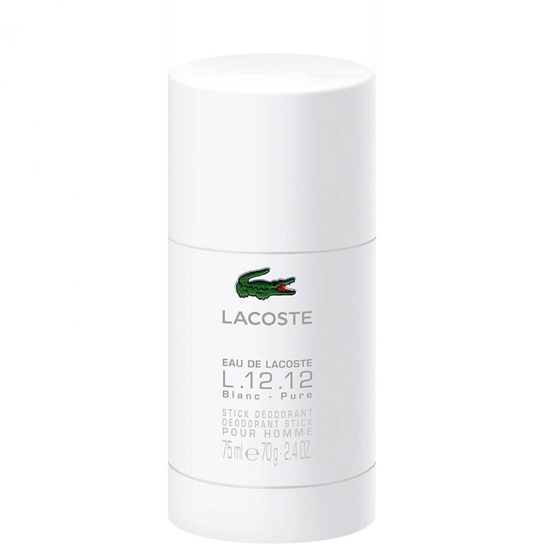 Lacoste - Déodorant Stick 'Eau De Lacoste L.12.12 Blanc Pure' - 75 g