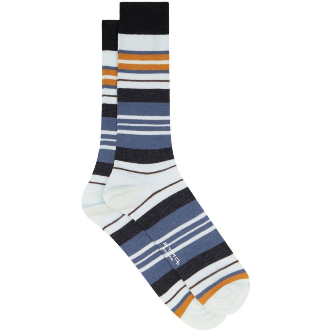 Etro - Chausettes 'Logo Striped' pour Hommes