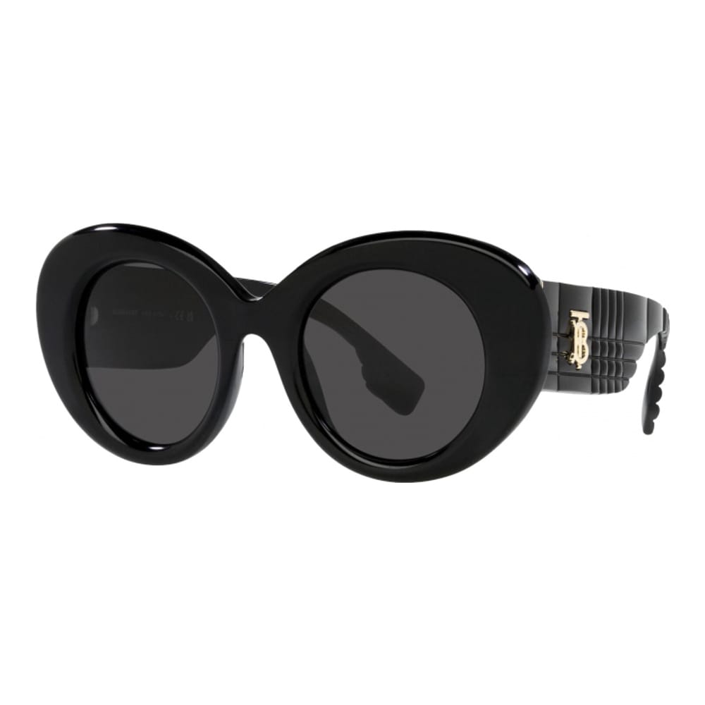 Burberry - '49mm Round Sunglasses' pour Femmes
