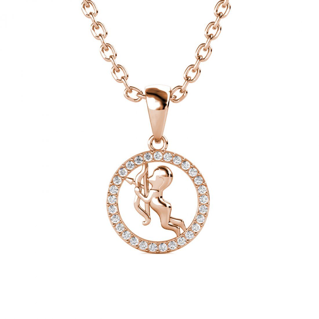 Myc paris - Pendentif sur chaine 'Circlet Sagittarius' pour Femmes