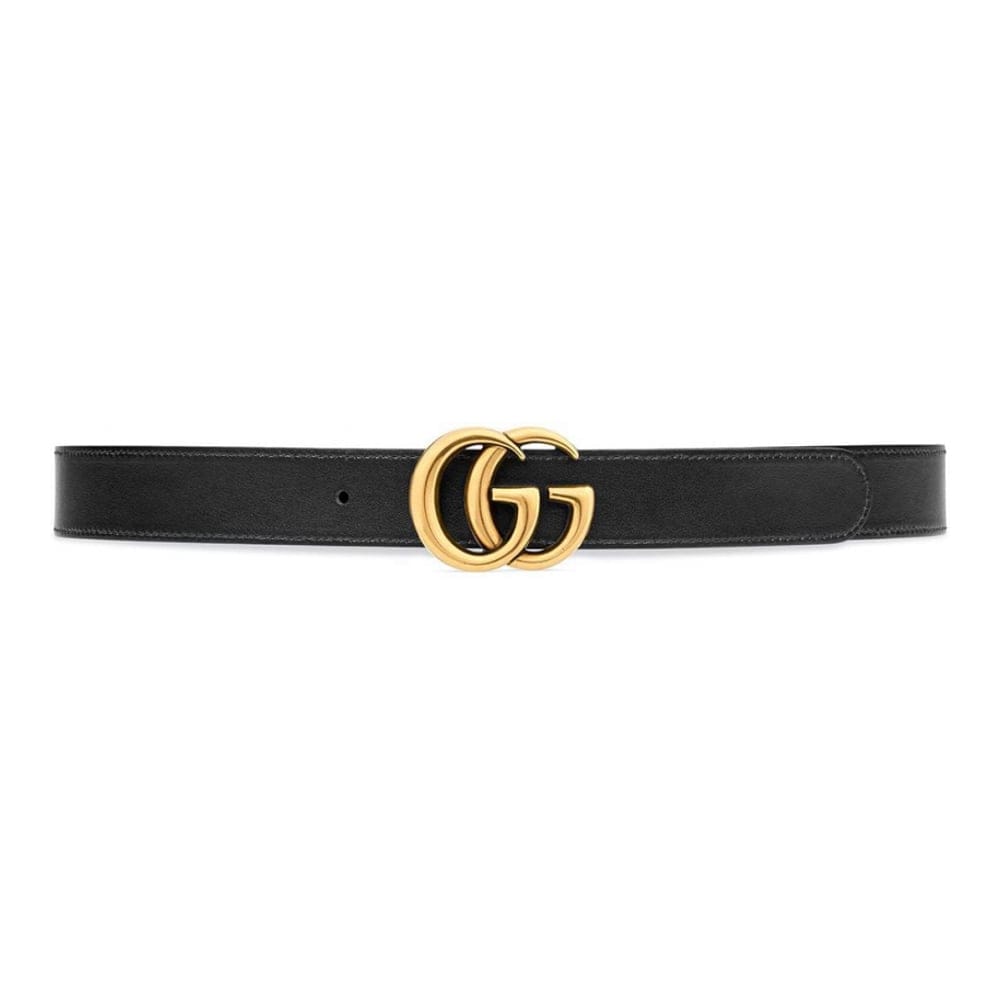 Gucci - Ceinture 'Marmont Reversible Thin' pour Femmes