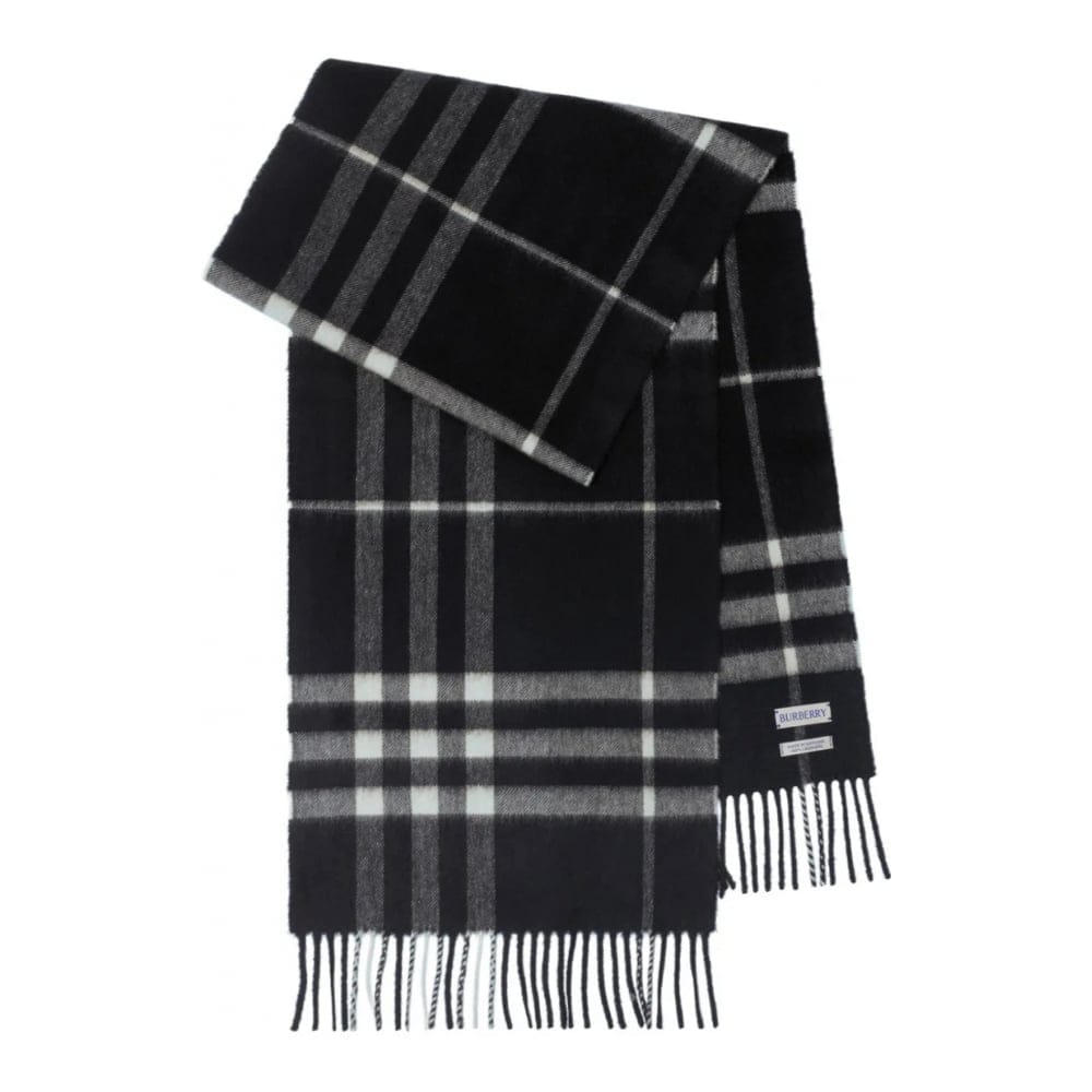 Burberry - Écharpe en cachemire  'Check' pour Femmes