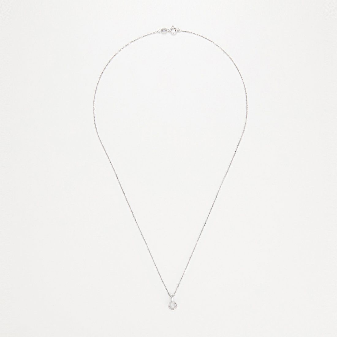 Atelier du diamant - Pendentif sur chaine 'Simplicité' pour Femmes