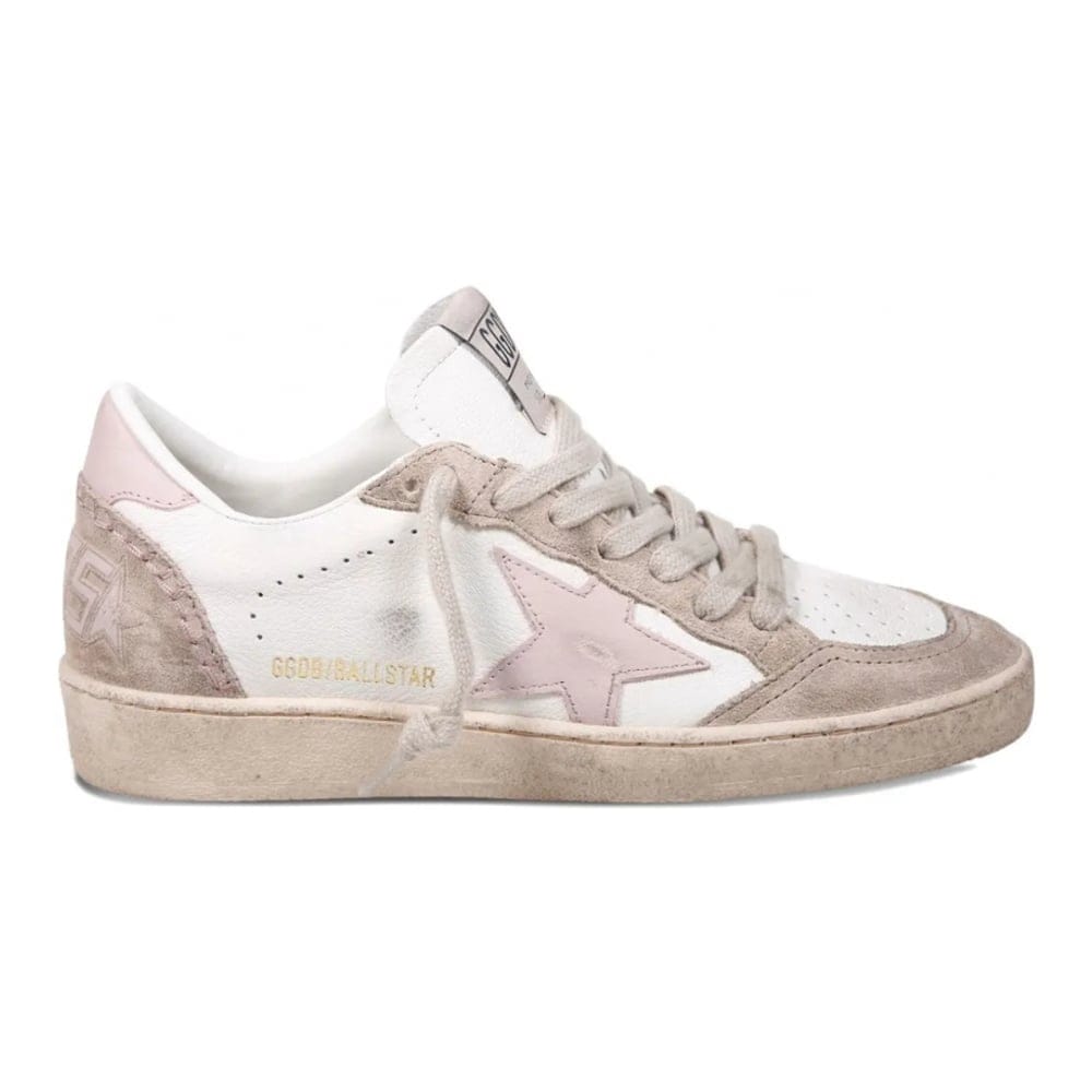 Golden goose deluxe brand - Sneakers 'Ball Star Suede-Panel Star' pour Femmes