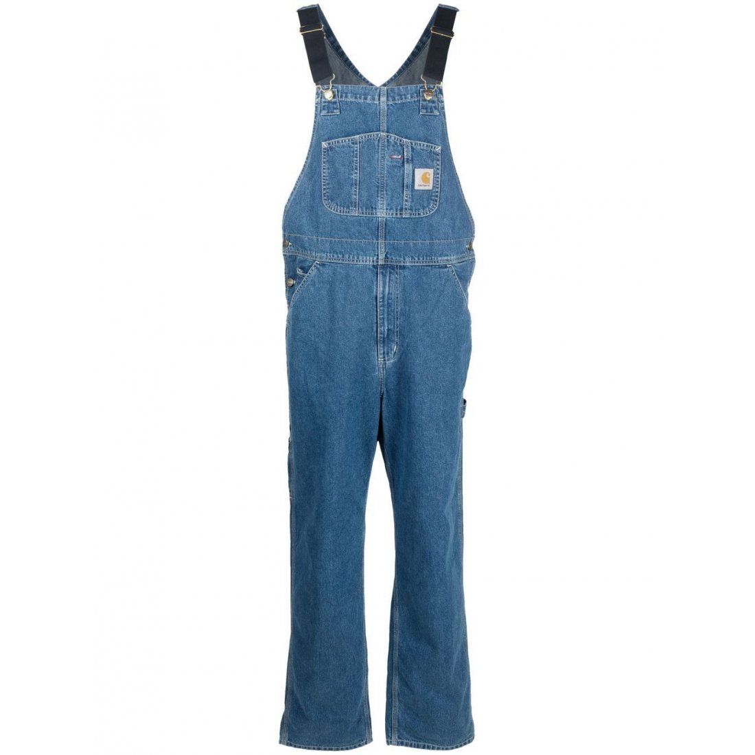 Carhartt wip - Salopette 'Logo-Patch' pour Hommes