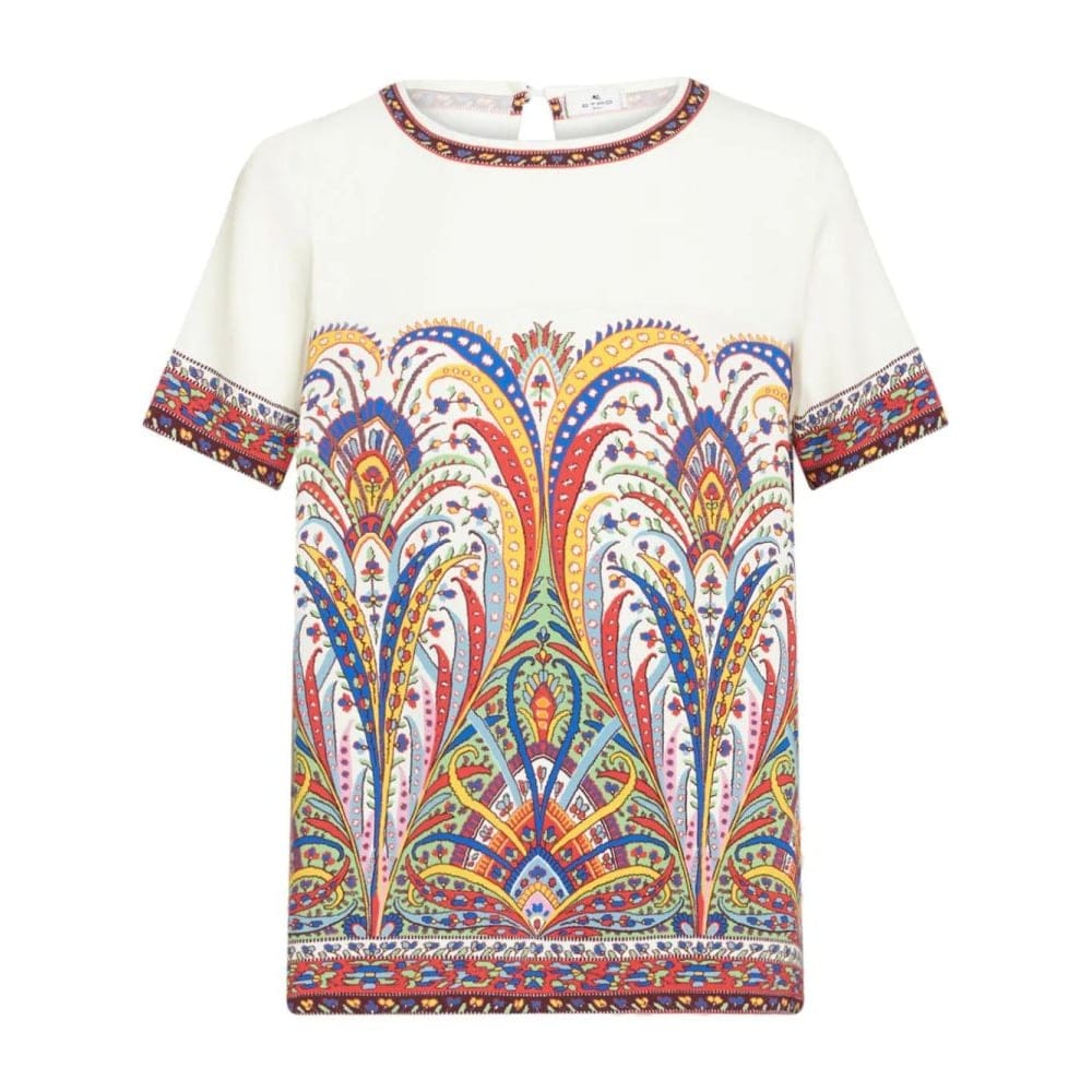 Etro - T-shirt 'Paisey Cady' pour Femmes