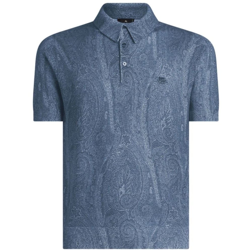 Etro - Polo 'Paisley-Print' pour Hommes