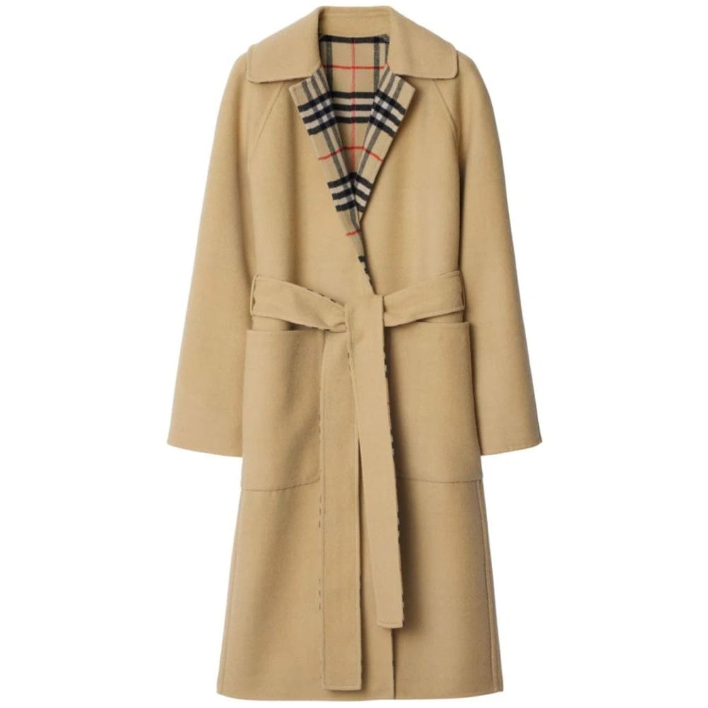 Burberry - Manteau 'Check Reversible' pour Femmes