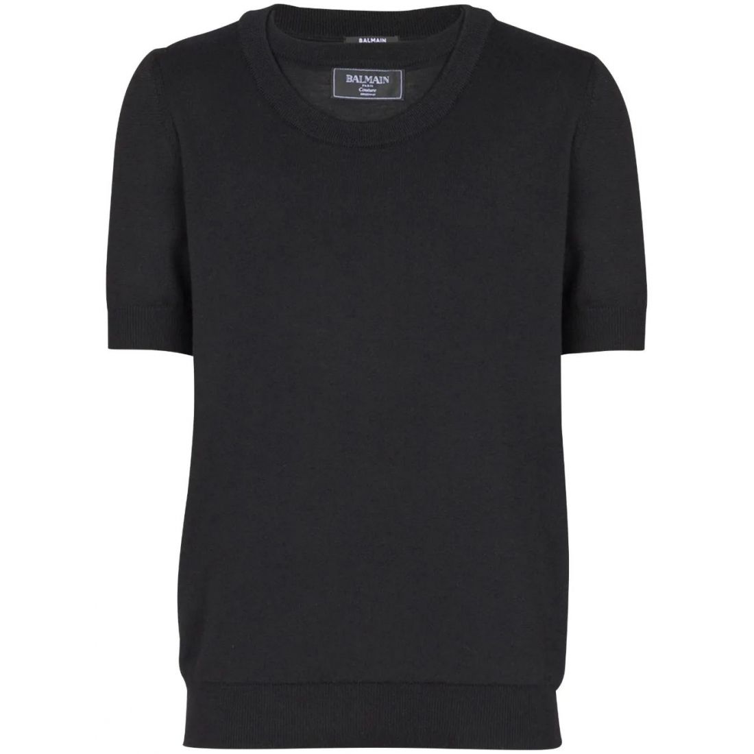 Balmain - T-shirt 'Knitted' pour Hommes